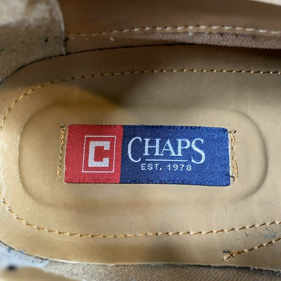 Chaps Shoes Chaps Lace Up Brown Leather Men Shoes Sz 1m Poshmark